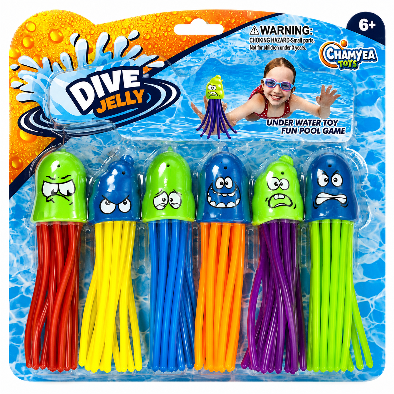 لعبة الغوص Dive Jelly للأطفال +6 سنوات | Dive Jelly Under Water Toy