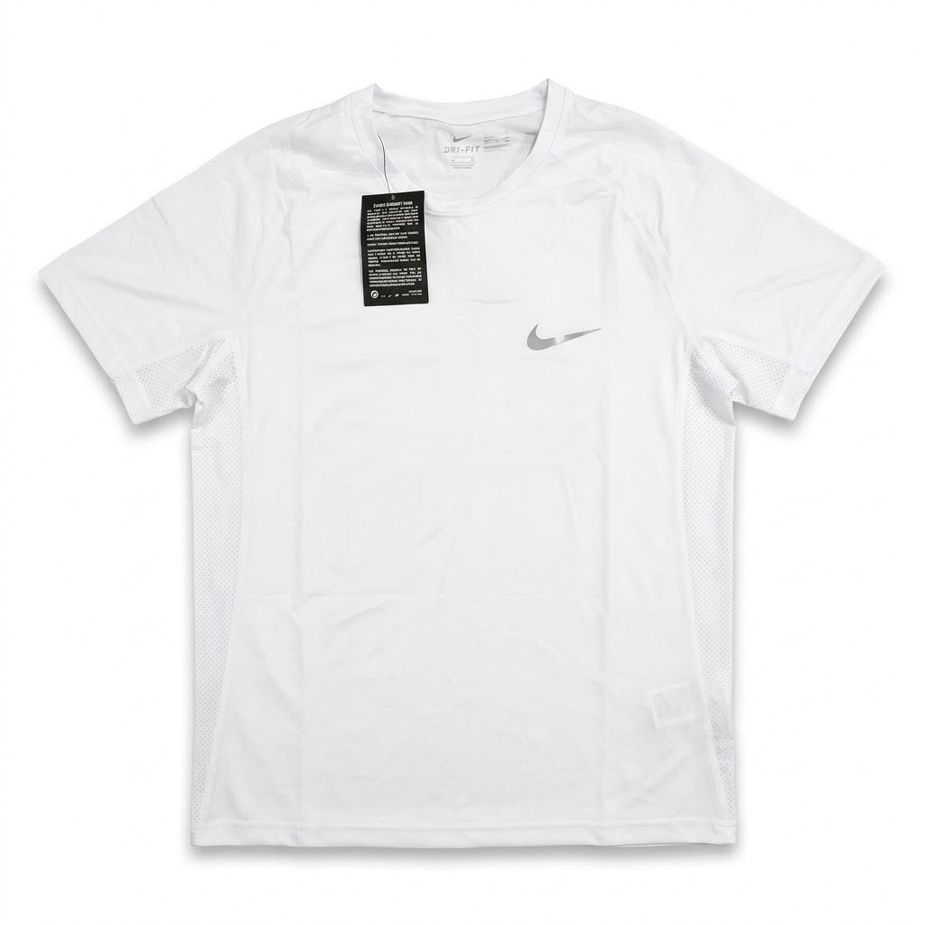 تيشيرت رياضي أبيض Dri-FIT | White Sports T-Shirt