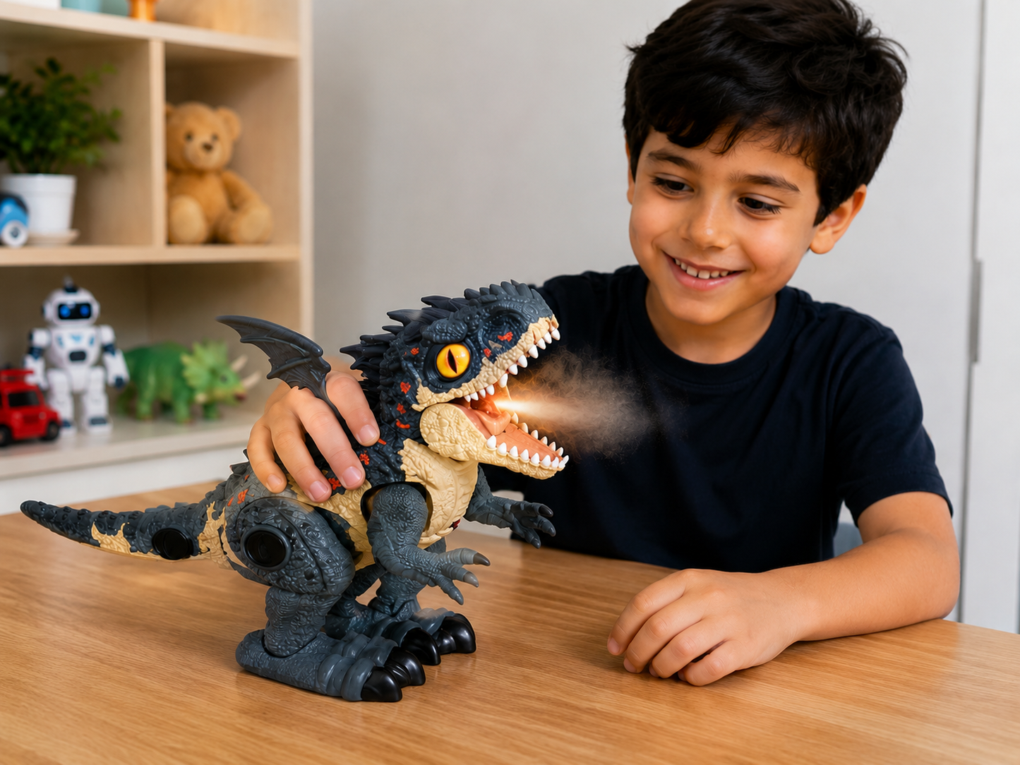 لعبة ديناصور بخاخ للأطفال  Dino Saur Spray Dinosaur Toy
