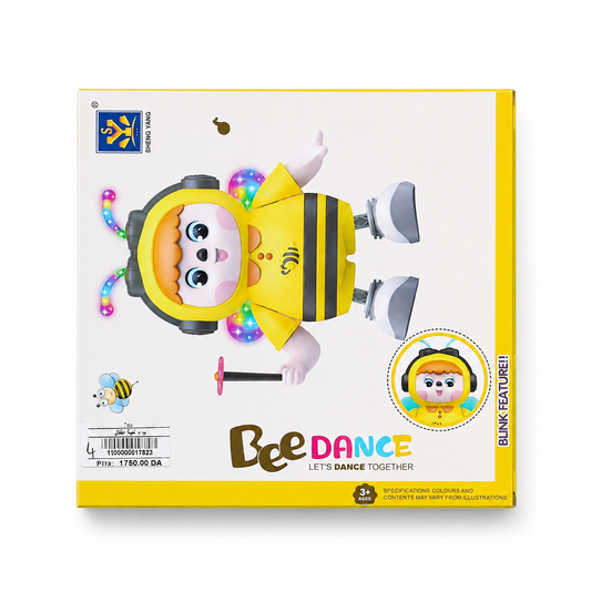 روبوت النحلة الراقصة بإضاءة ملونة | Bee Dance Robot Toy