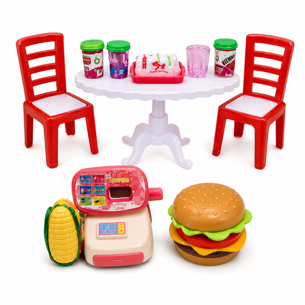 طقم مائدة ومأكولات للأطفال +3 سنوات | Tableware Suit Dinner Set