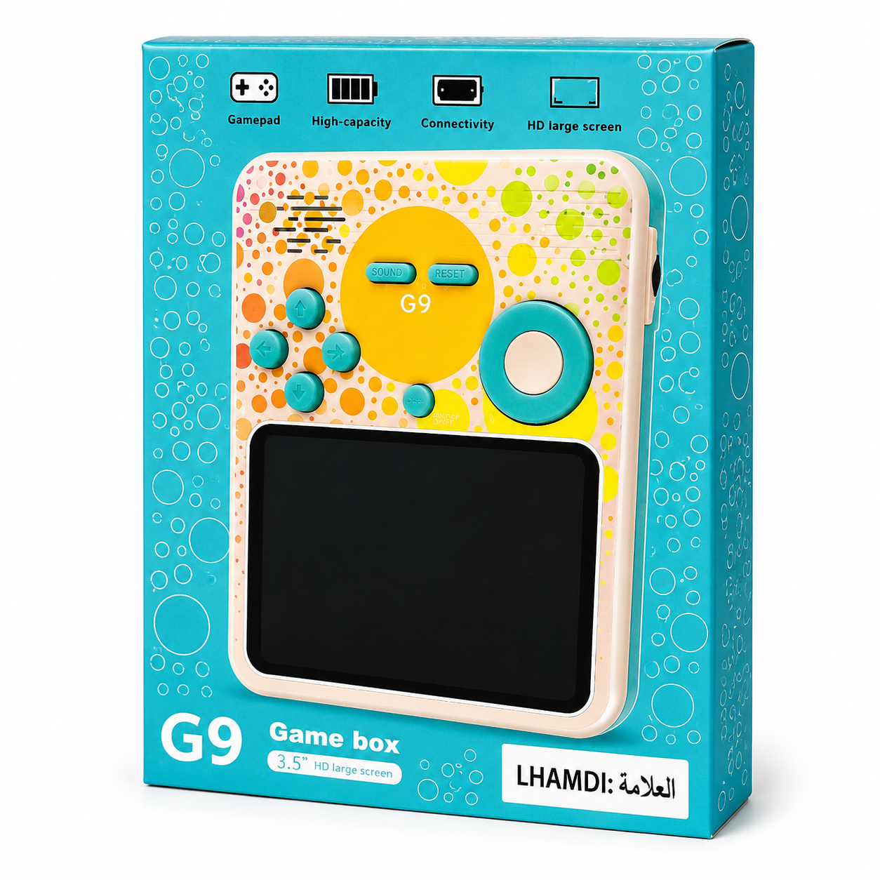 جهاز ألعاب محمول G6 Game Box بشاشة 3.5 بوصة | Handheld Game Box