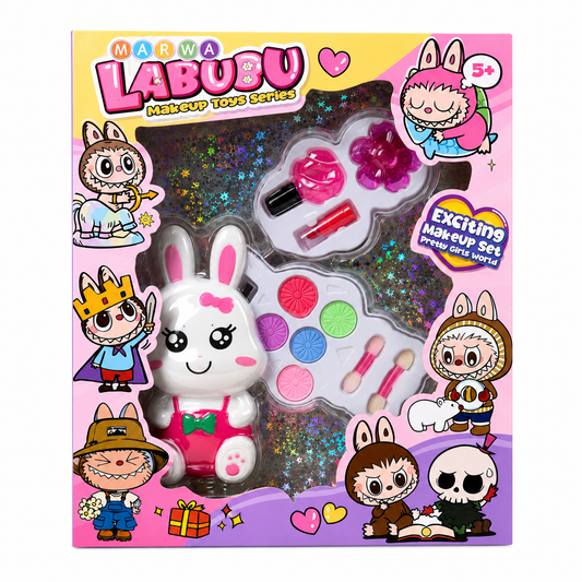 طقم مكياج الأرنب للأطفال | Bunny Makeup Toy Set 🐰💄