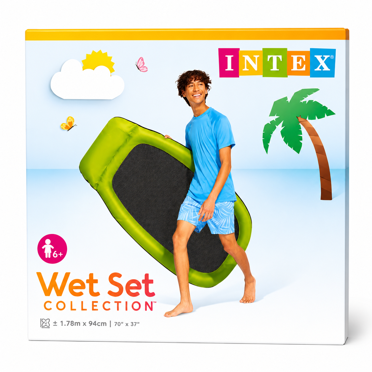 لوح سباحة مائي INTEX | INTEX Inflatable Swim Float Board
