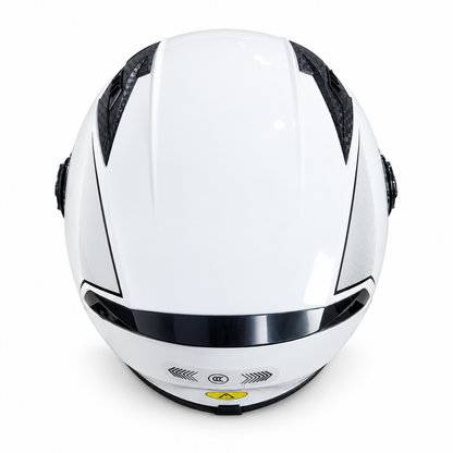 خوذة دراجة نارية AXK بزجاج واقٍ – أسود AXK Motorcycle Helmet with Visor