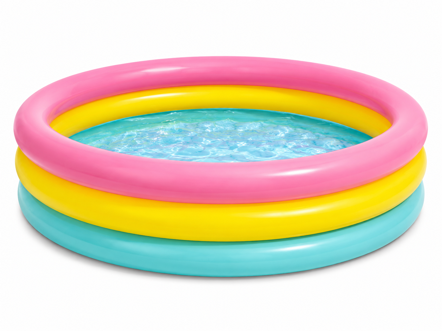 مسبح أطفال INTEX Wet Set دائري ملون لعمر سنتين فما فوق بحجم 1.47m × 33cm