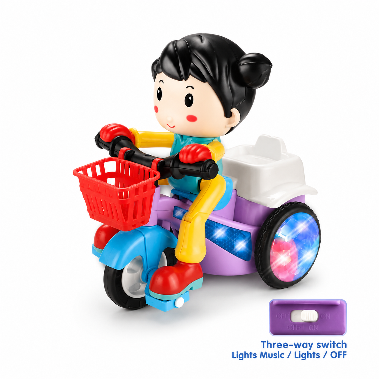 دراجة ثلاثية للأطفال | Stunt Tricycle Kids Toy