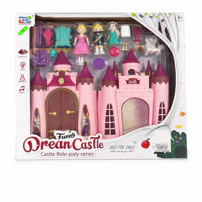 قصر الأحلام الوردي للفتيات | Funny Dream Castle Role-Play Series