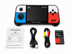 جهاز ألعاب محمول G9 Game Box بشاشة 3 بوصات و666 لعبة | Handheld Game Box