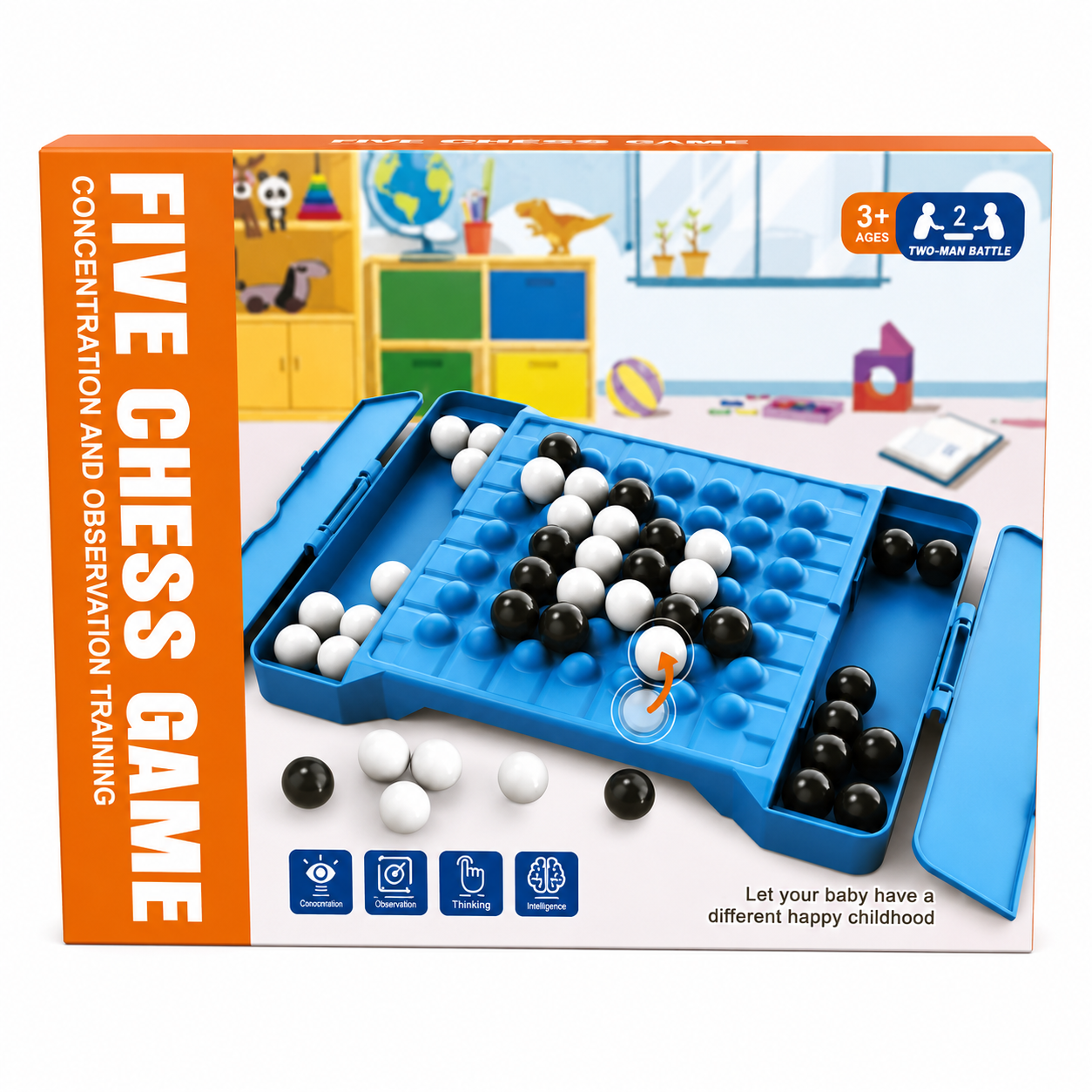 لعبة Five Chess Game للأطفال +3 سنوات
