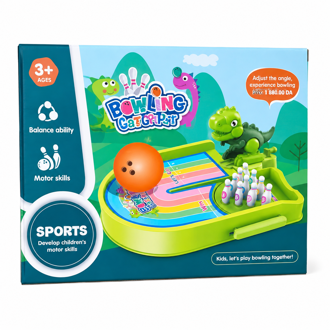 لعبة البولينج للأطفال | Bowling Catapult Play Set