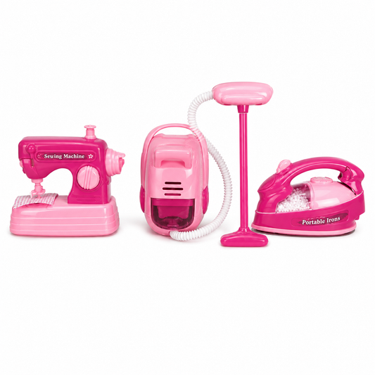 طقم أجهزة منزلية للأطفال +3 سنوات | My Home Alliance Mini Home Appliance Set