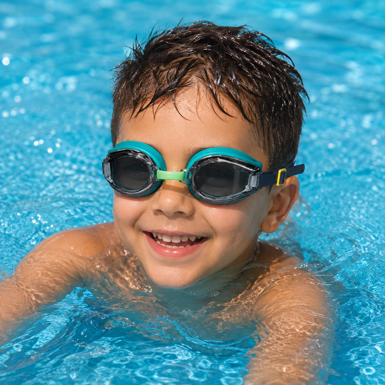 نظارات سباحة  | Decathlon GOGGLES AMA S Swimming Goggles