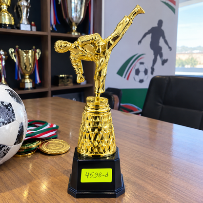 كأس كرة قدم ذهبية بإكليل الغار Golden Football Laurel Trophy 4599-7