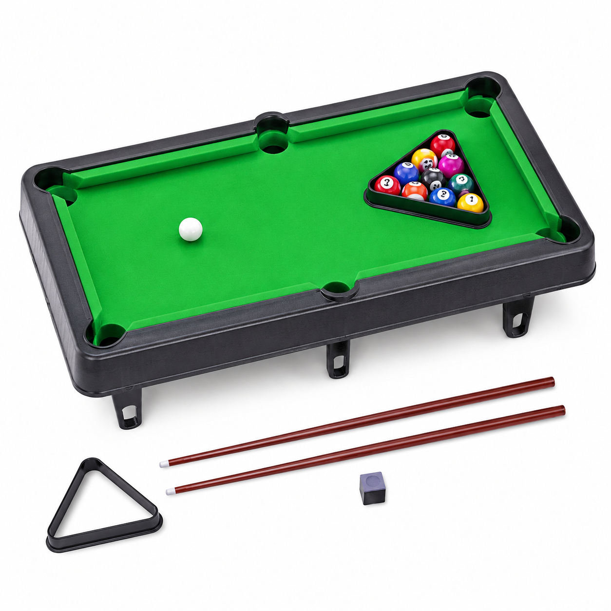 طاولة بلياردو مصغّرة 44.5×24.5×10 سم | Biliardo Pool Table 68123