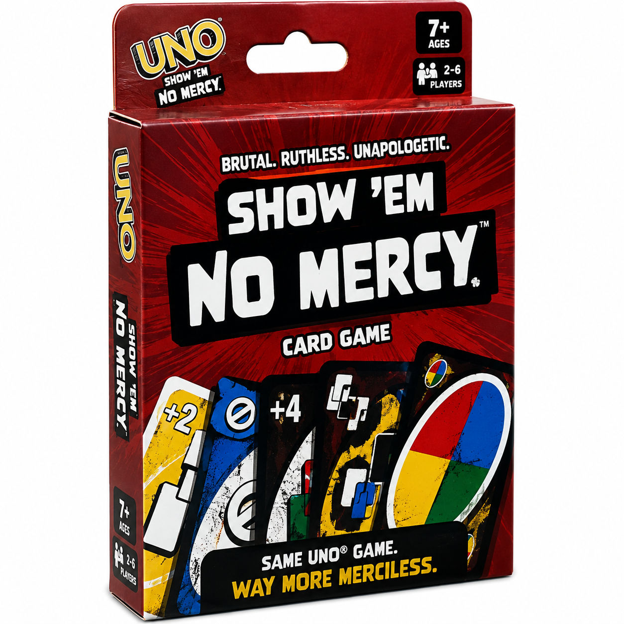 لعبة أونو نو ميرسي | UNO Show 'em No Mercy Card Game