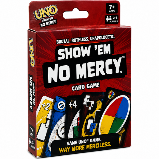 لعبة أونو نو ميرسي | UNO Show 'em No Mercy Card Game