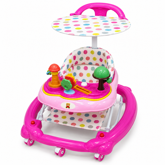 مشاية أطفال مع مظلة وألعاب ترفيهية | Baby Walker with Canopy &amp; Activity Toys