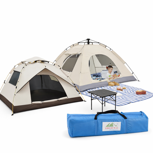 خيمة تخييم أوتوماتيكية 200×200×135 سم – Automatic Camping Tent 200×200×135 cm خيار مثالي للرحلات العائلية، التخييم، والنزهات في الهواء الطلق