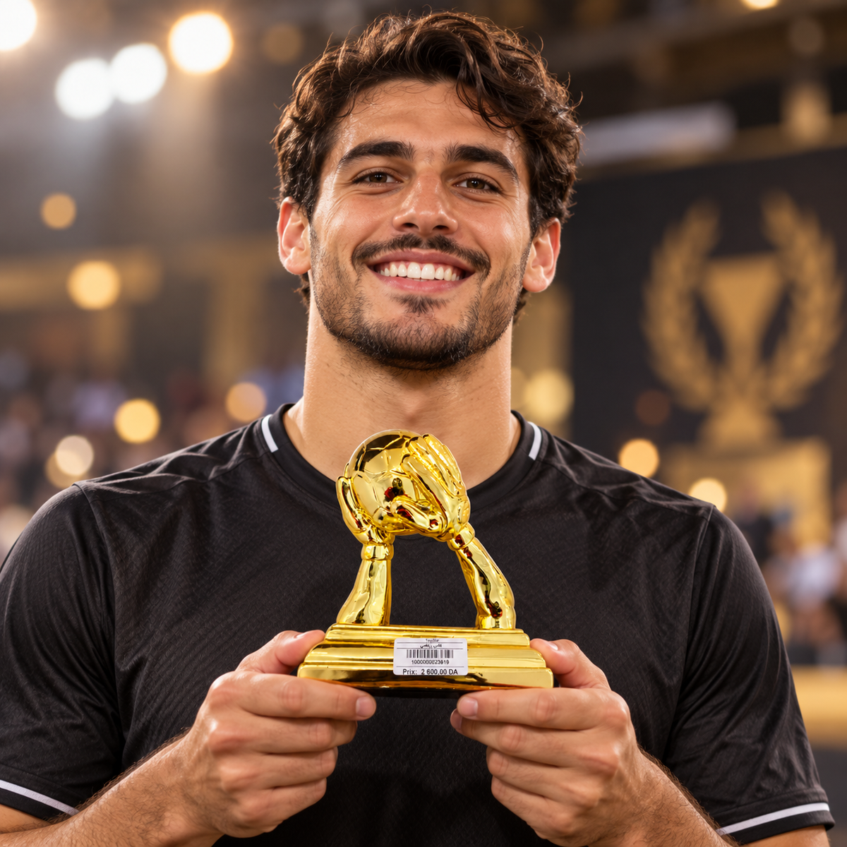 كأس أفضل حارس مرمى ذهبي | Golden Goalkeeper Gloves Trophy