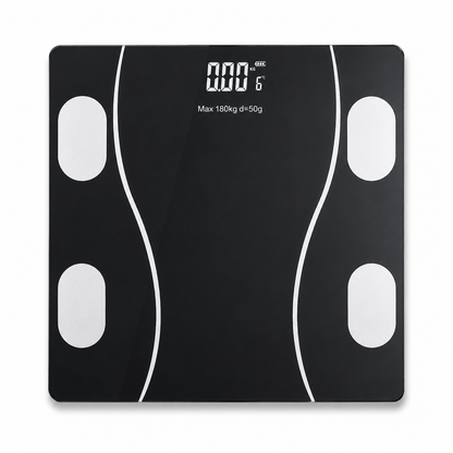 ميزان إلكتروني ذكي بالبلوتوث وتطبيق للهاتف | Smart Bathroom Scale