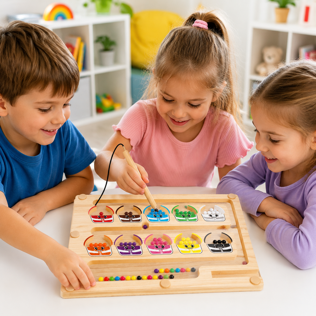 لعبة المتاهة المغناطيسية التعليمية | Magnetic Maze Educational Toy