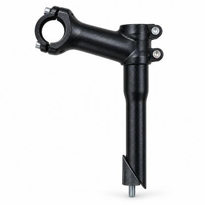عمود مقود (باطونس) قابل لضبط الزاوية أسود Adjustable Bicycle Quill Stem Black
