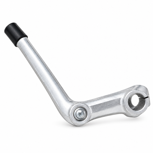 عمود مقود (باطونس) قابل لضبط الزاوية فضي Adjustable Bicycle Quill Stem Silver