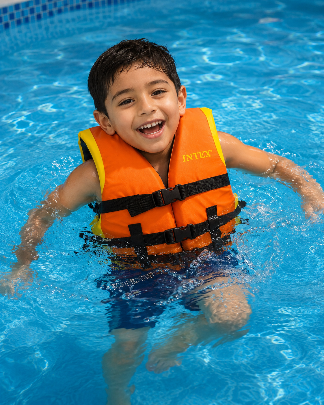 سترة نجاة إنتكس للسباحة حجم صغير | INTEX Life Vest 50N