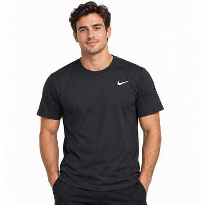 شورت رياضي أسود CHN-037 | Black Sports Shorts CHN-037