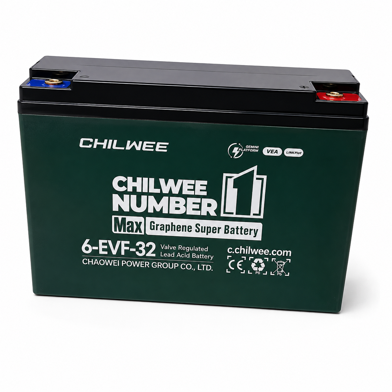 🔋 بطارية CHILWEE جرافين 6-EVF-32 | CHILWEE Max Graphene Super Battery