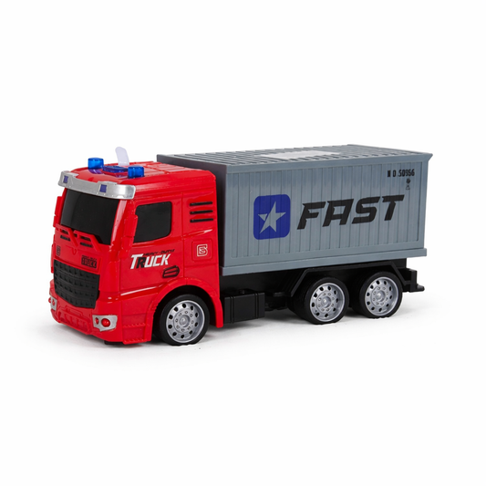 شاحنة نقل ألعاب للأطفال – Toy Container Truck FAST لعبة ممتعة بتصميم واقعي تضيف الكثير من الحماس والتشويق إلى وقت لعب الأطفال