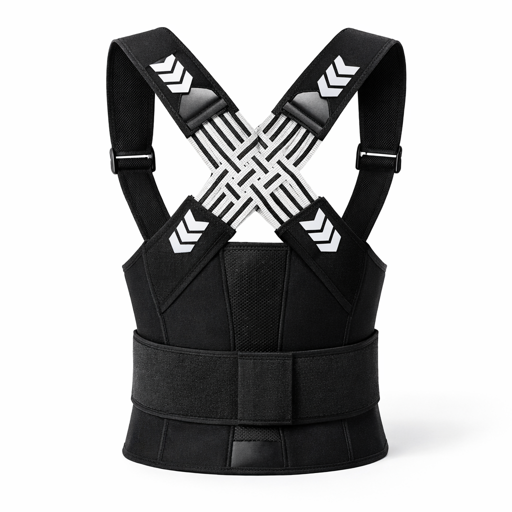 حزام دعم الظهر – Back Support Belt ST-7414 الخيار المثالي لتقويم الظهر وتخفيف الضغط اليومي على العمود الفقري بطريقة مريحة وعملية