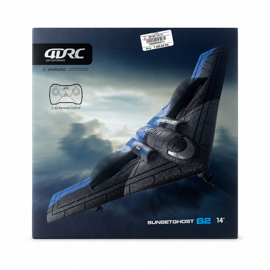 طائرة شبحية 4DRC Sunsetghost B2 بالتحكم عن بعد | 4DRC Sunsetghost B2 RC Stealth Aircraft