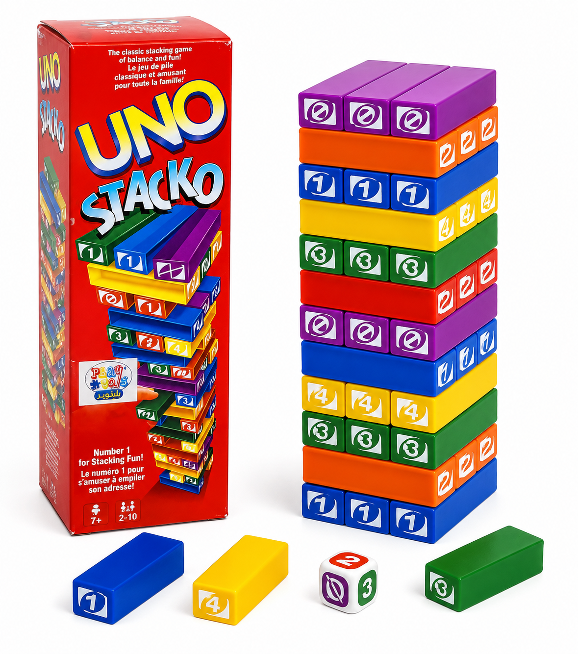 لعبة أونو ستاكو للتوازن | UNO Stacko Stacking Game