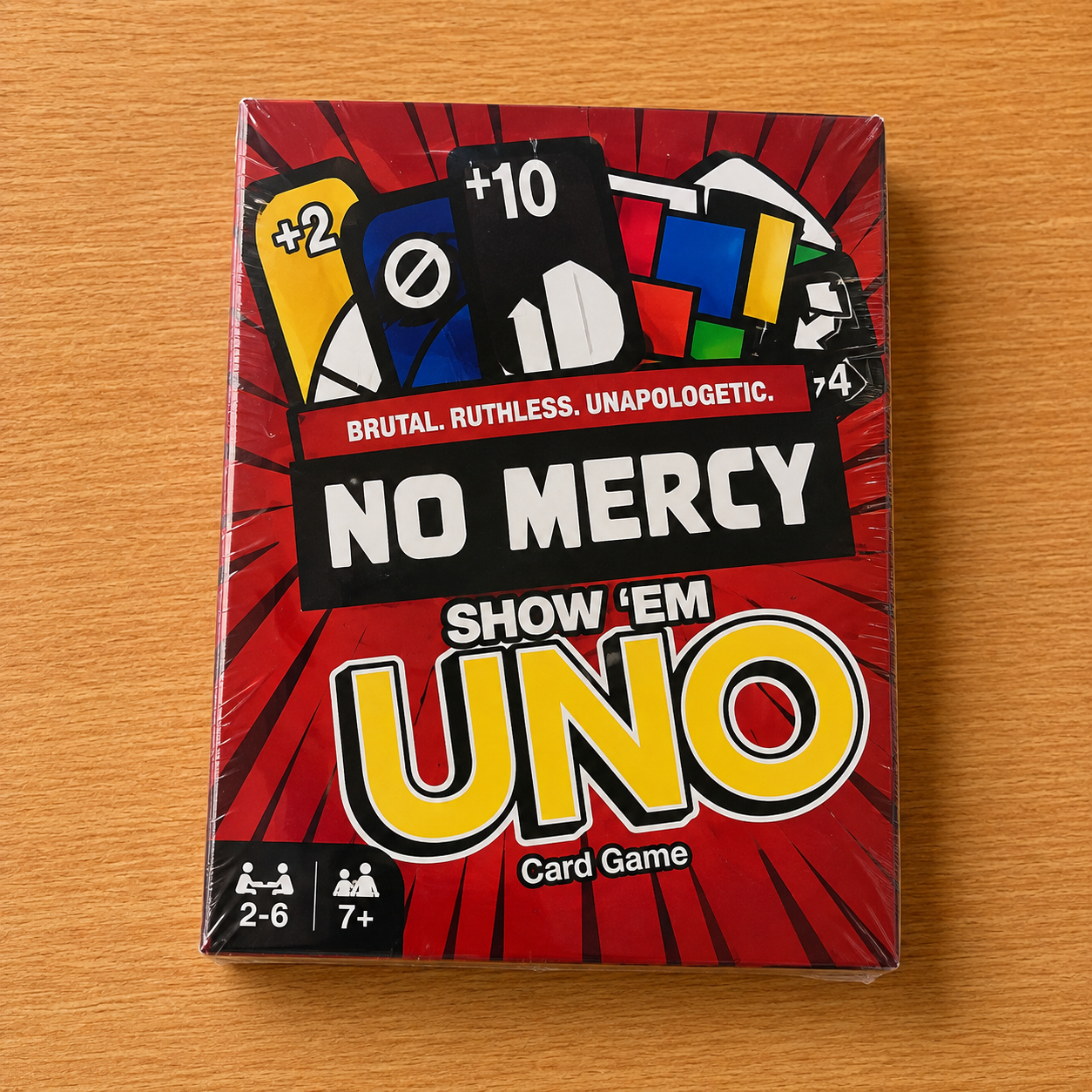 لعبة أونو نو ميرسي | UNO Show 'em No Mercy Card Game