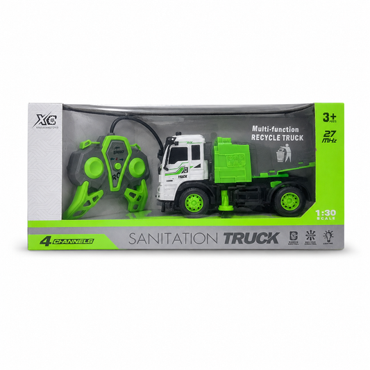شاحنة نظافة وإعادة تدوير بالتحكم عن بعد | RC Sanitation Recycle Truck