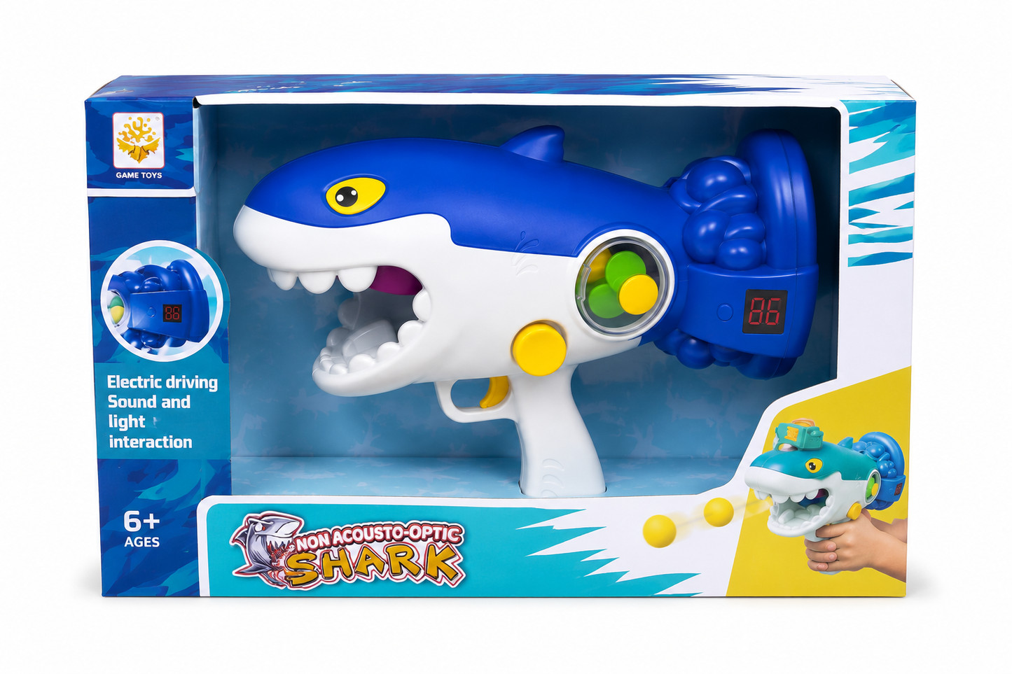 لعبة صيد القرش التفاعلية | Acoustic Optics Shark Game