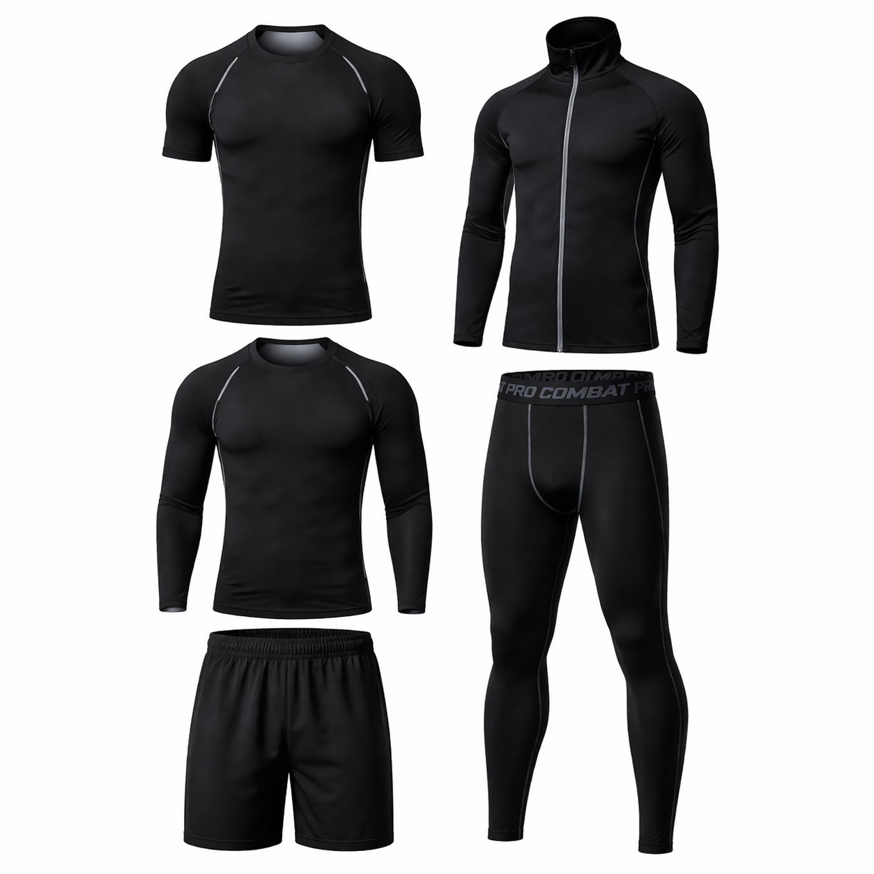 طقم رياضي رجالي للياقة واليوغا – Training Yoga Fitness Set / Fitness Sports Suit ST-7343 اختيار مثالي للرجال الباحثين عن الراحة، الأناقة، والأداء أثناء التمارين