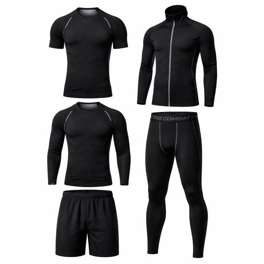 طقم رياضي رجالي للياقة واليوغا – Training Yoga Fitness Set / Fitness Sports Suit ST-7343 اختيار مثالي للرجال الباحثين عن الراحة، الأناقة، والأداء أثناء التمارين