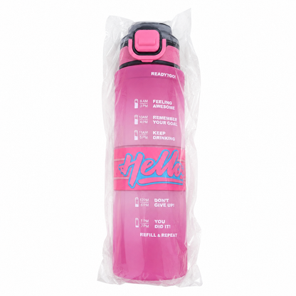 قارورة ماء تحفيزية رياضية 36oz | Motivational Sports Water Bottle