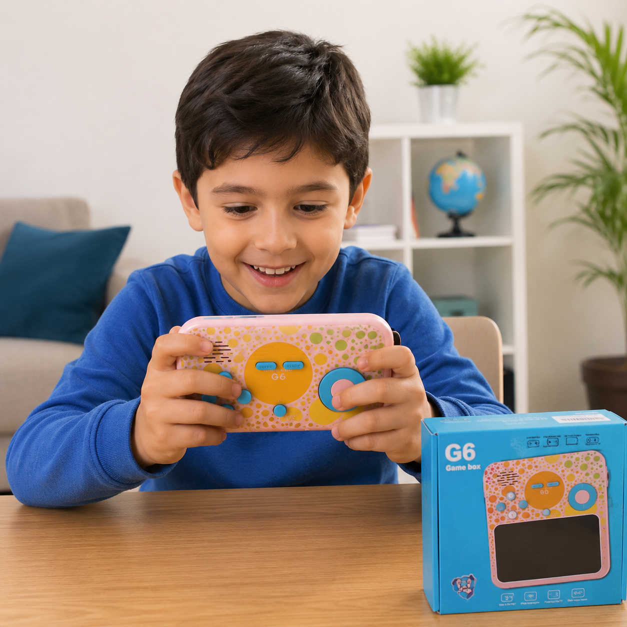 جهاز ألعاب محمول G6 Game Box بشاشة 3.5 بوصة | Handheld Game Box
