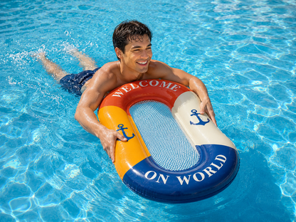 عوامة سباحة شبكية للكبار | Anchor Swimming Ring Float