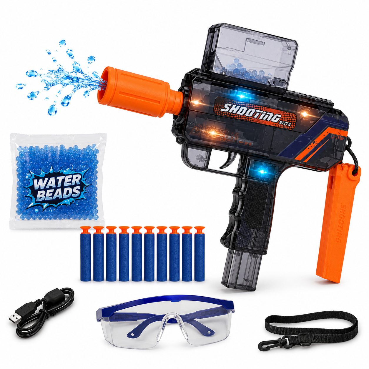 مسدس Shooting Elite للأطفال +8 سنوات | Shooting Elite Dual-Use Toy Gun