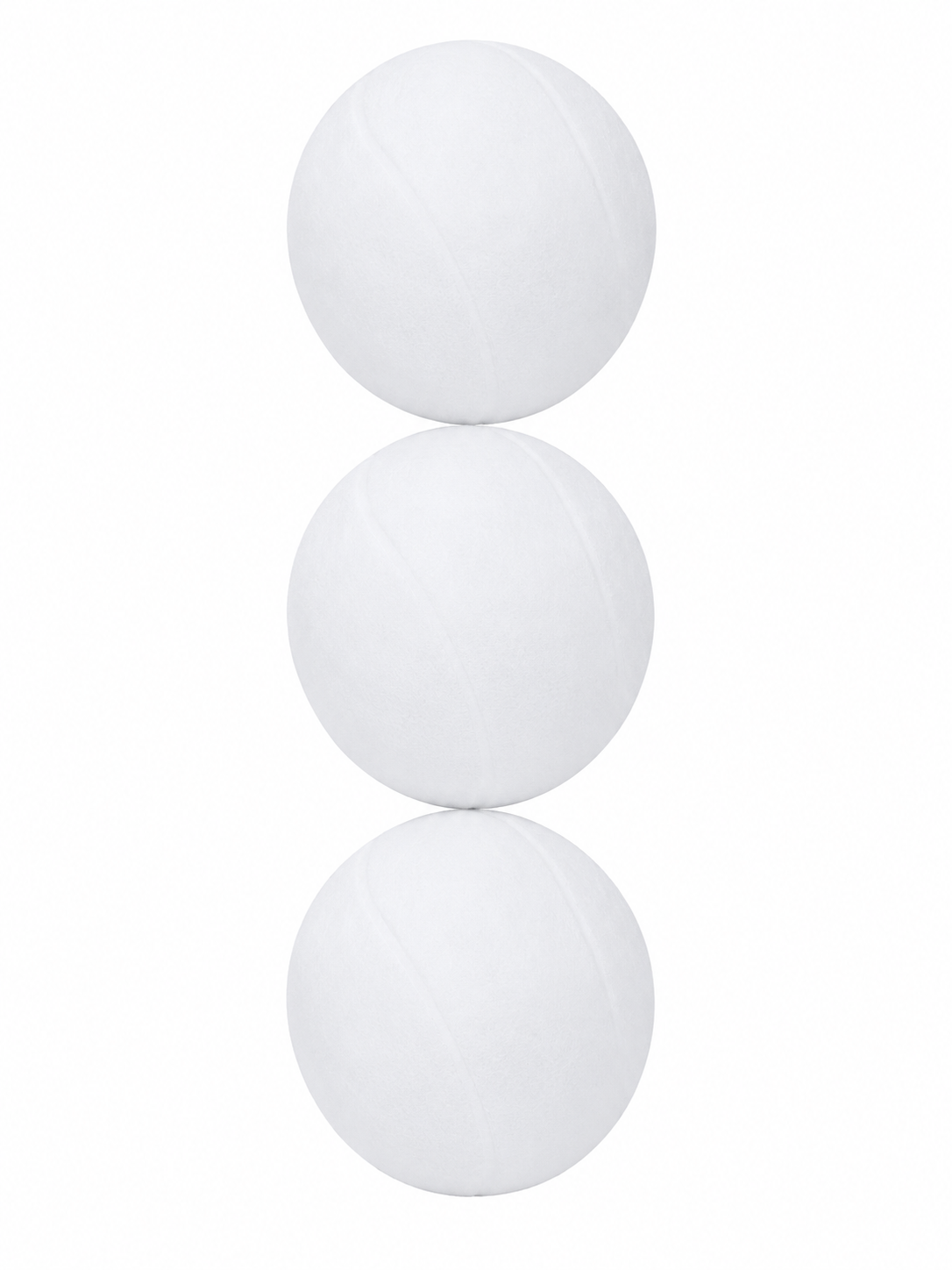 كرات تنس للتدريب 3 قطع | White Tennis Balls 3 PCS