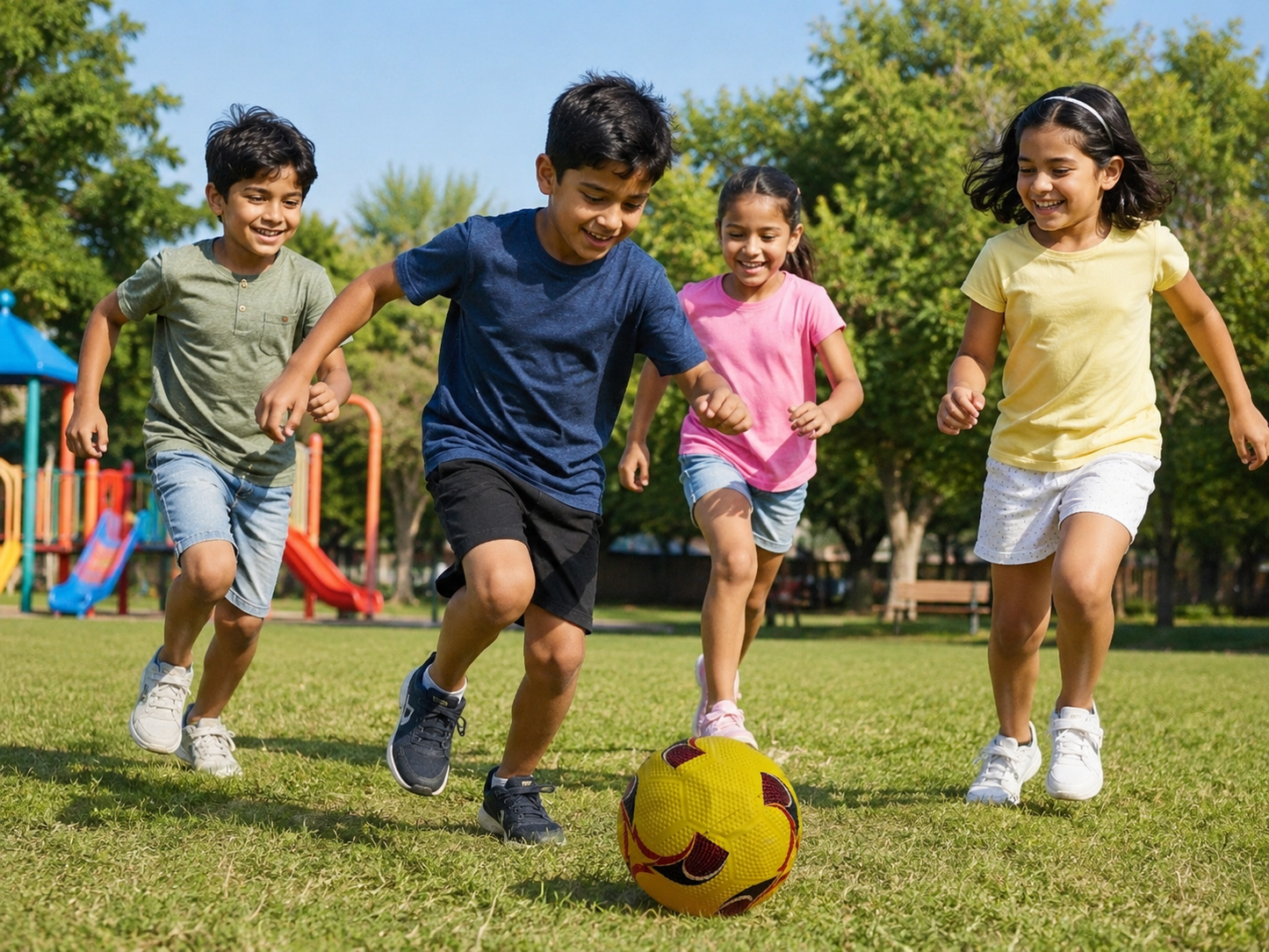كرة قدم للأطفال مع إبرة نفخ | Kids Football with Inflation Needle