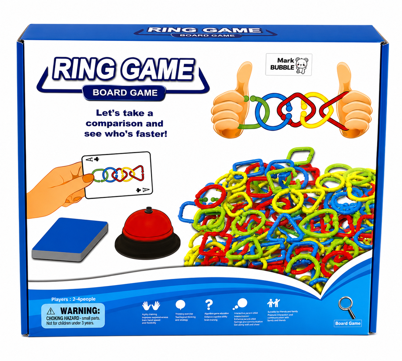 لعبة تحدي الحلقات | Ring Game Board Game
