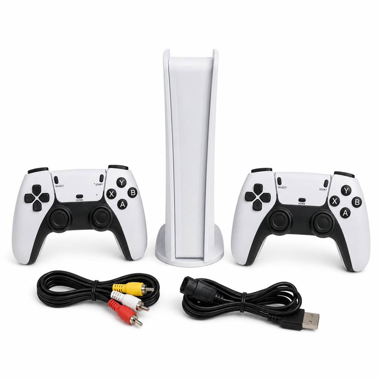 جهاز ألعاب منزلي 2.4G لاسلكي بذراعي تحكم ودقة 4K | Wireless Game Console
