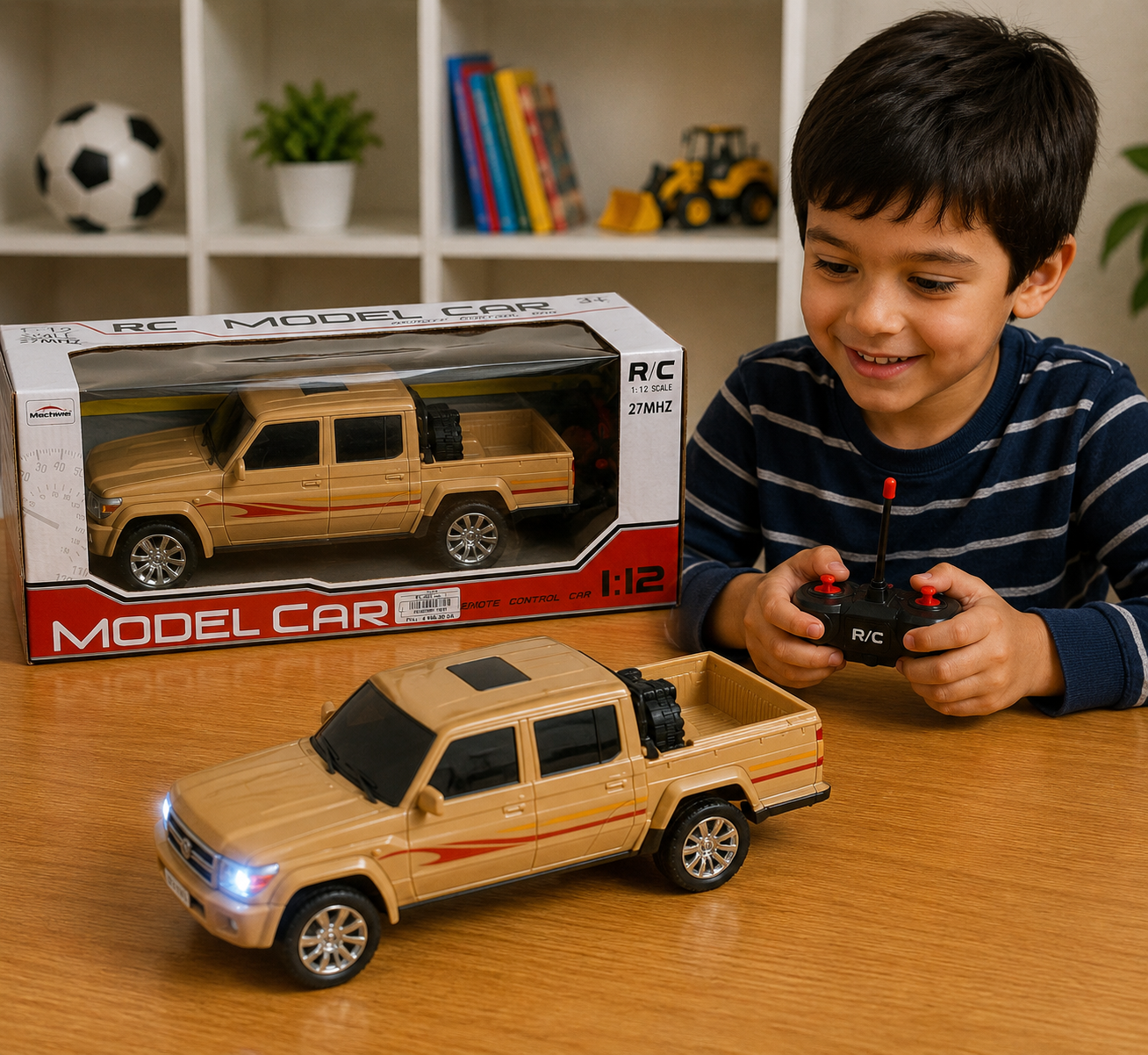 سيارة بيك أب ريموت كنترول  | R/C Pickup Model Car 1:12