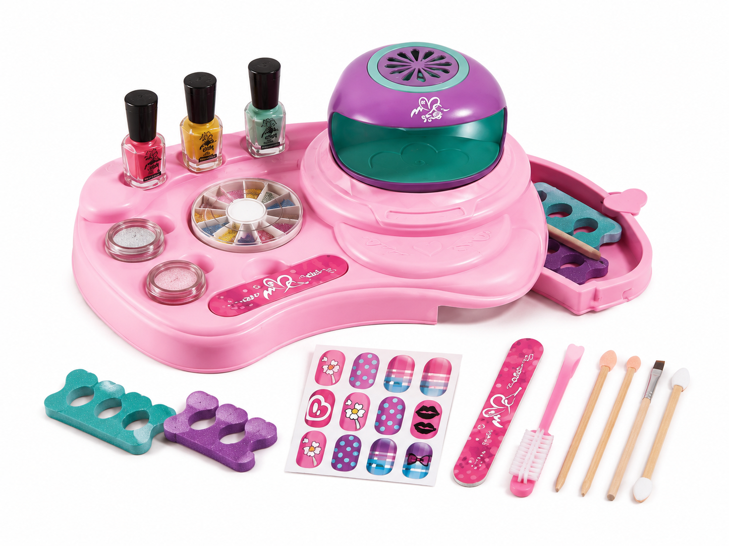 طقم تزيين الأظافر للأطفال | Mei Yue Cheer Nail Beauty Set